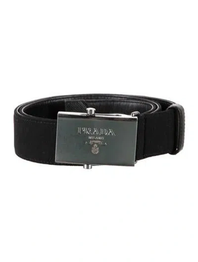 Pre-owned Prada Belt In Black