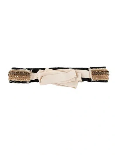 Pre-owned Prada Belt In Black