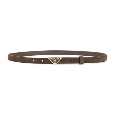 Prada Belt In Brown