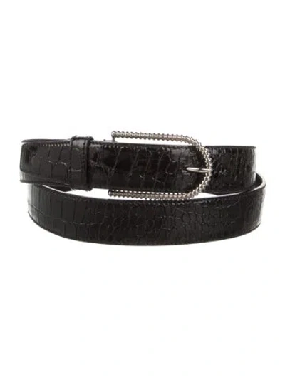 Pre-owned Prada Belt Kit In Black