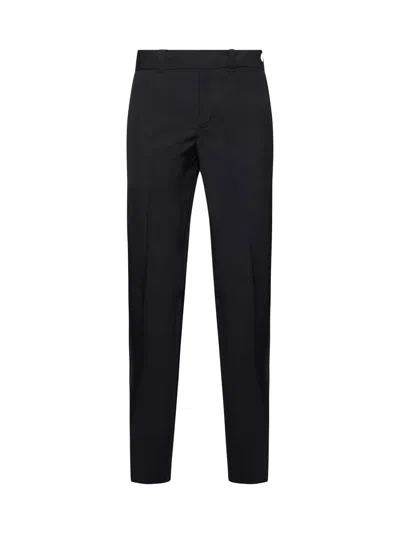 Prada Belt-loop Casual Pants In Black