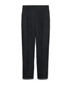 Prada Belt-loop Casual Pants In Black