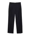 Prada Belt Loop Casual Pants In Blue