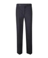 Prada Belt Loop Casual Pants In Blue