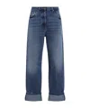 Prada Blue Denim Jeans In Blue