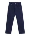 Prada Men Straight Leg Tapered Jeans In Blue