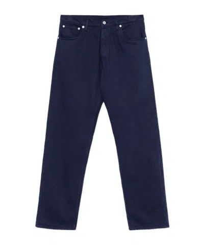 Prada Belt-loop Jeans In Blue