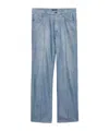 Prada Belt Loop Jeans In Blue