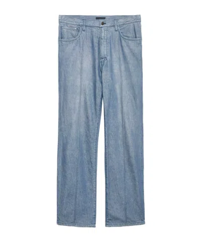 Prada Belt Loop Jeans In Blue