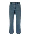 Prada Belt Loop Jeans In Blue