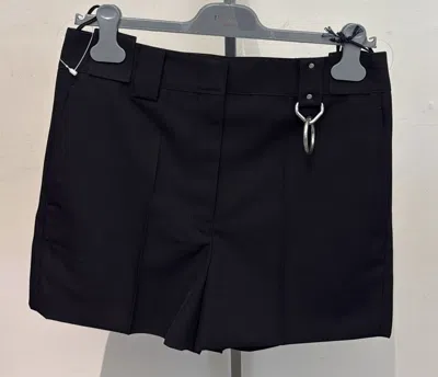 Prada Belt Loop Shorts In Black
