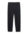 Prada Wool Slim Tailored Trousers In Blue