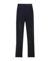 Prada Belt Loops Slacks In Blue