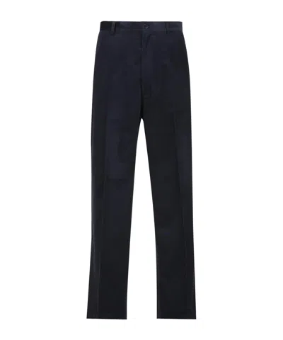 Prada Belt Loops Slacks In Blue