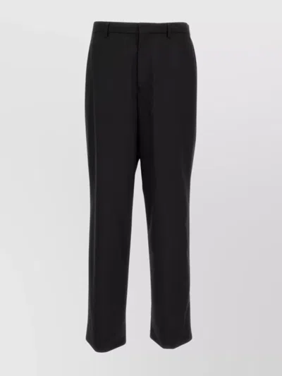 Prada Belt Loops Straight Leg Trousers