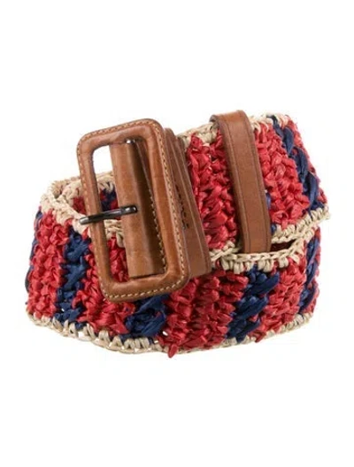 Pre-owned Prada Belt In Multi