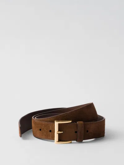 Prada Belt Woman Brown