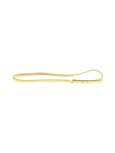 Pre-owned Prada Belt In Yellow