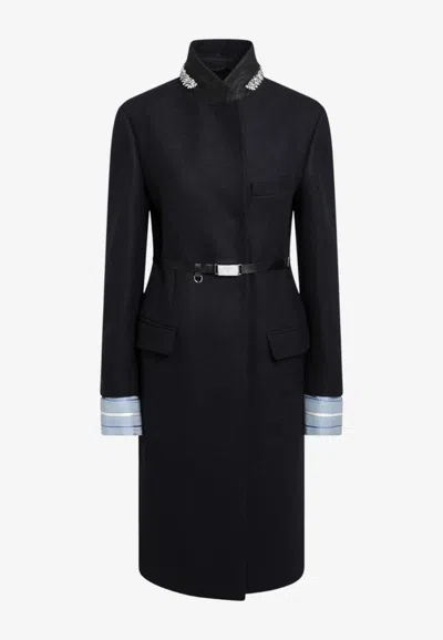 PRADA BELTED WRAP COAT