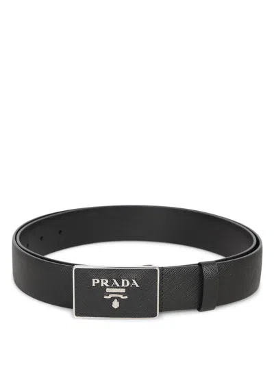 Prada Belts In Black