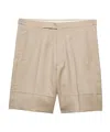 Prada Bermuda Shorts In Neutral
