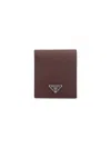 Prada Bi-fold Logo Wallet