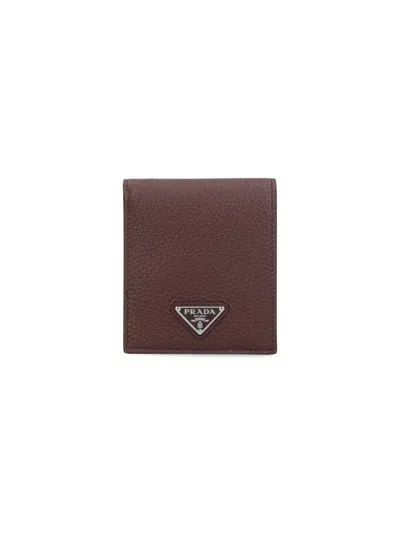 Prada Bi-fold Logo Wallet