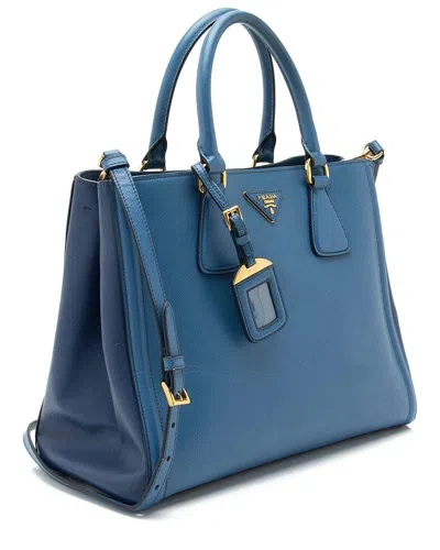 Prada Bicolor Saffiano Lux Tote (authentic Pre-loved)