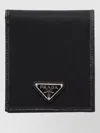 Prada Bi-fold Wallet In Black