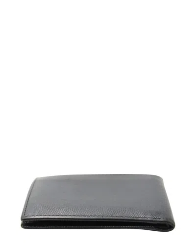 Prada Bifold Wallet (authentic Pre-loved) In Black