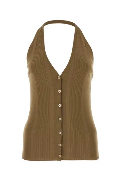 PRADA BISCUIT COTTON TOP