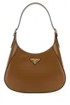 PRADA BISCUIT LEATHER CLEO SHOULDER BAG