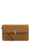Prada Biscuit Leather Mini Crossbody Bag
