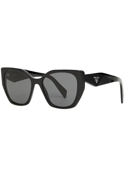 Prada Woman Sunglass Pr A09s In Dark Grey