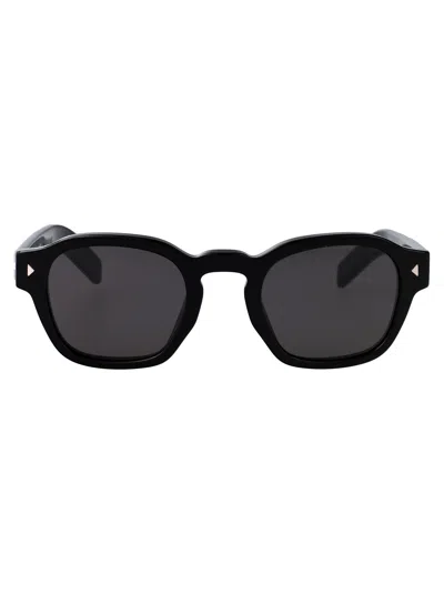 Prada Black Aceatate Sunglasses
