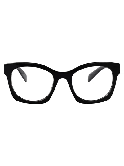 Prada Black Acetate Glasses