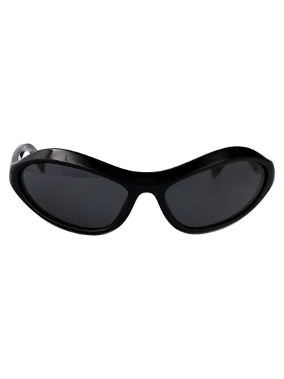 Prada Black Acetate Sunglasses
