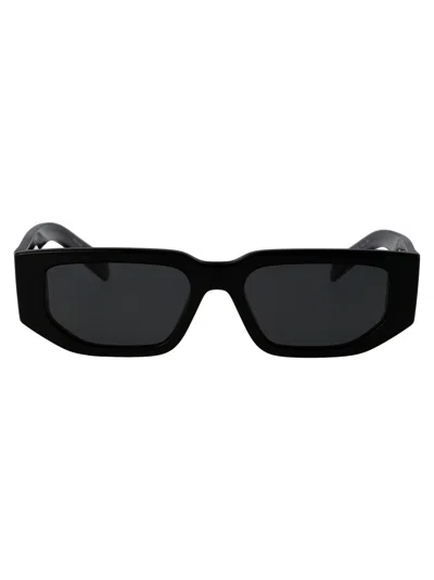 PRADA PRADA BLACK ACETATE SUNGLASSES