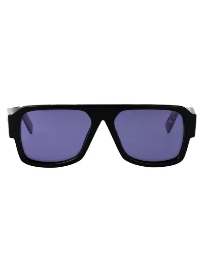 Prada Black Acetate Sunglasses