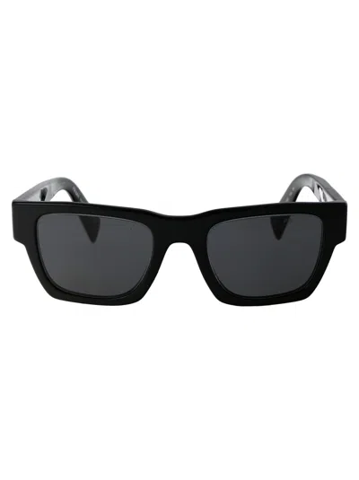 PRADA PRADA BLACK ACETATE SUNGLASSES