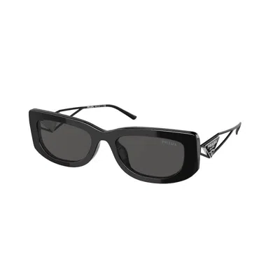 Prada Black Acetate Sunglasses For Women