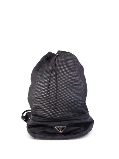 Pre-owned Prada Black Backpack