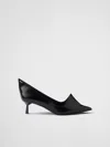 Prada Black Leather Pumps