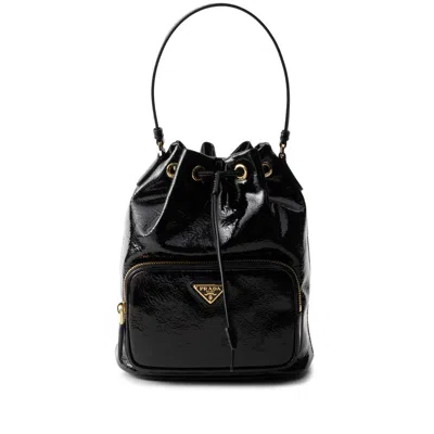 Prada Black Bucket Bags Women