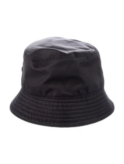 Pre-owned Prada Black Bucket Hat