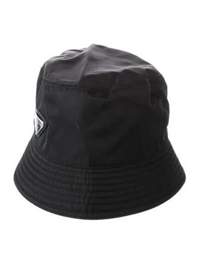 Pre-owned Prada Black Bucket Hat