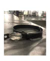 Prada Black Buckle Belt In Black