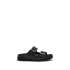 Prada Double-strap Buckle Sandals In Multi