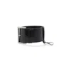 Prada Black Leather Wrist Strap In Black