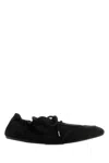 Prada Collapse Canvas Sneakers In Black